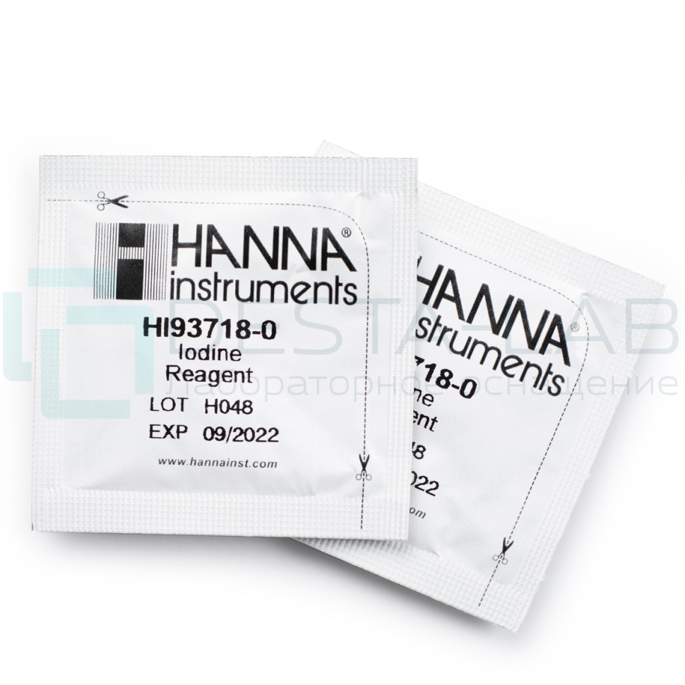 Реагенты HI 93718-03 на йод, 300 тестов