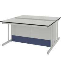 Стол островной низкий ЛАБ-PRO СОКн 150.150.75 C20