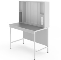 Стол для титрования со столешницей из химстойкого пластика НВ-1200 ТСП