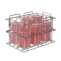 Штатив для хранения 36 чашек Петри, диаметр чашек 65 мм, 1 шт., Interscience