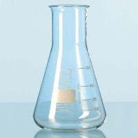 Колба Эрленмейера DURAN Group 250 мл, широкогорлая, с градуировкой, стекло