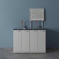 Мойка лабораторная металлическая ЛК-600 СМС-Г (1 раковина, 1 смеситель)