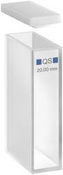 Кювета абсорбционная Hellma 100-QS кварцевая, оптический путь 20 мм