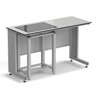 Стол весовой с приставкой ЭКРОС 1500х600х900 мм, весовой стол слева, раб. поверхность - LABGRADE