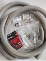 Комплект для подключения насосов к вакуумным шкафам (соединение: штуцер 8-10 мм-фланец DN16), Диаэм