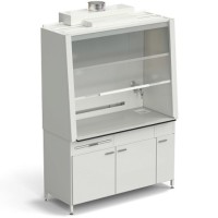 Шкаф вытяжной с подводом воды с ВЗБ светильником 1520х750х2160 мм, раб. поверхность - LABGRADE