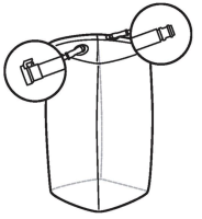 Мешки для сбора, хранения и транспортировки культуральной жидкости 3D Productainer BPCs, 100 литров, материал Aegis5-14, 2 порта, Thermo FS