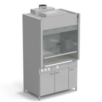 Шкаф вытяжной с подводом воды 1200х900х2145 мм, раб. поверхность - КЕРАМИКА