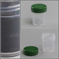 Контейнер д/взятия проб, транспортировки и хранения биологич.материала (д/гистологии), 20 мл. с завинч. крыш., с дел., н/стер., п/п, Гритмед