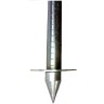 Рейка гидрометрическая ГР-56-02 (оцинкованная или нержавеющая сталь — 2 секции по 2 метра)
