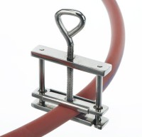 Зажим Bochem для шланга типа Хоффман, упрочненный, 60 мм, никелированная латунь