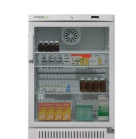 Холодильник фармацевтический ХФ-140-3 ПОЗиС (140 л) со стеклянной дверью и блоком управления БУ-М01