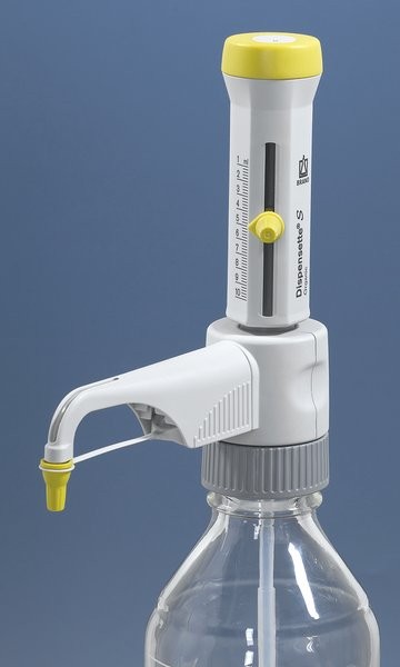 Дозатор Brand Dispensette S Organic, Analog, 2,5-25 мл, без клапана