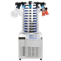 Лиофильная сушка Martin Christ Alpha 2-4 LSCplus, комплект с 10-ю обогреваемыми полками и 12-ю портами