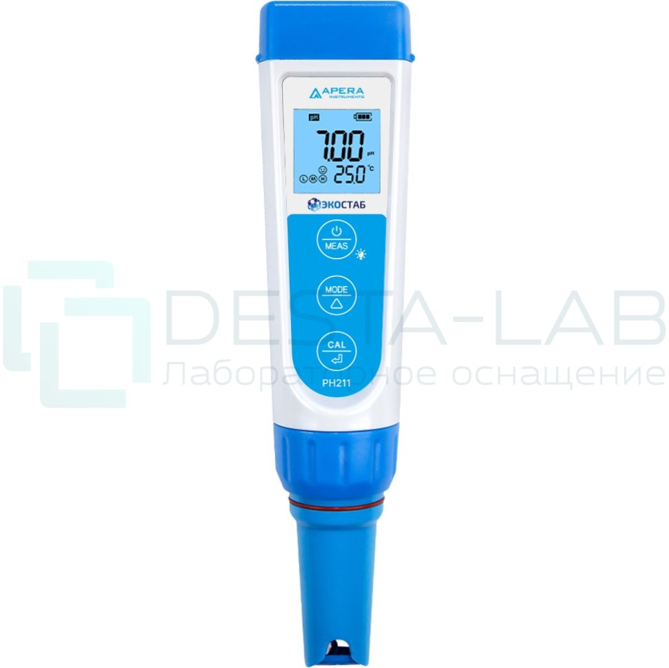 Карманный pH-метр ЭКОСТАБ PH211