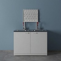 Мойка лабораторная металлическая ЛК-1200 СМС-Г (1 раковина, 1 смеситель)