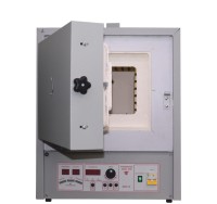 Муфельная электропечь ЭКПС-10.1Т (+50/+1100 керамический муфель, закрытые нагреватели, блок МКУ, выход на ПК) эжекторная вытяжка, с РУ