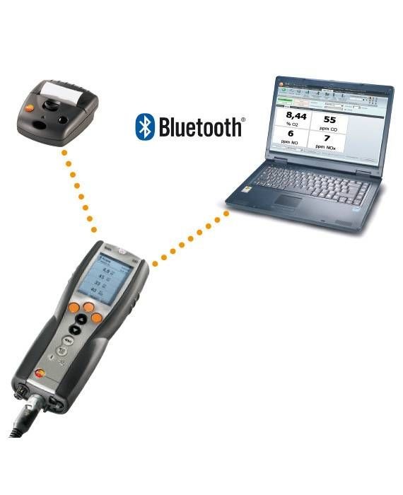 testo 340 - Анализатор дымовых газов для промышленности