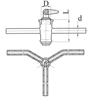 Кран КС-1Б-32-2,5