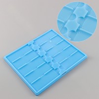 Планшет для предметных стекол на 10 мест, АВS, инд. уп./уп. 150 шт