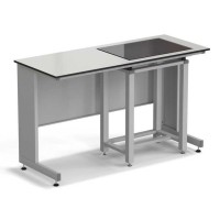 Стол весовой с приставкой ЭКРОС 1500х600х900 мм, весовой стол справа, раб. поверхность - LABGRADE