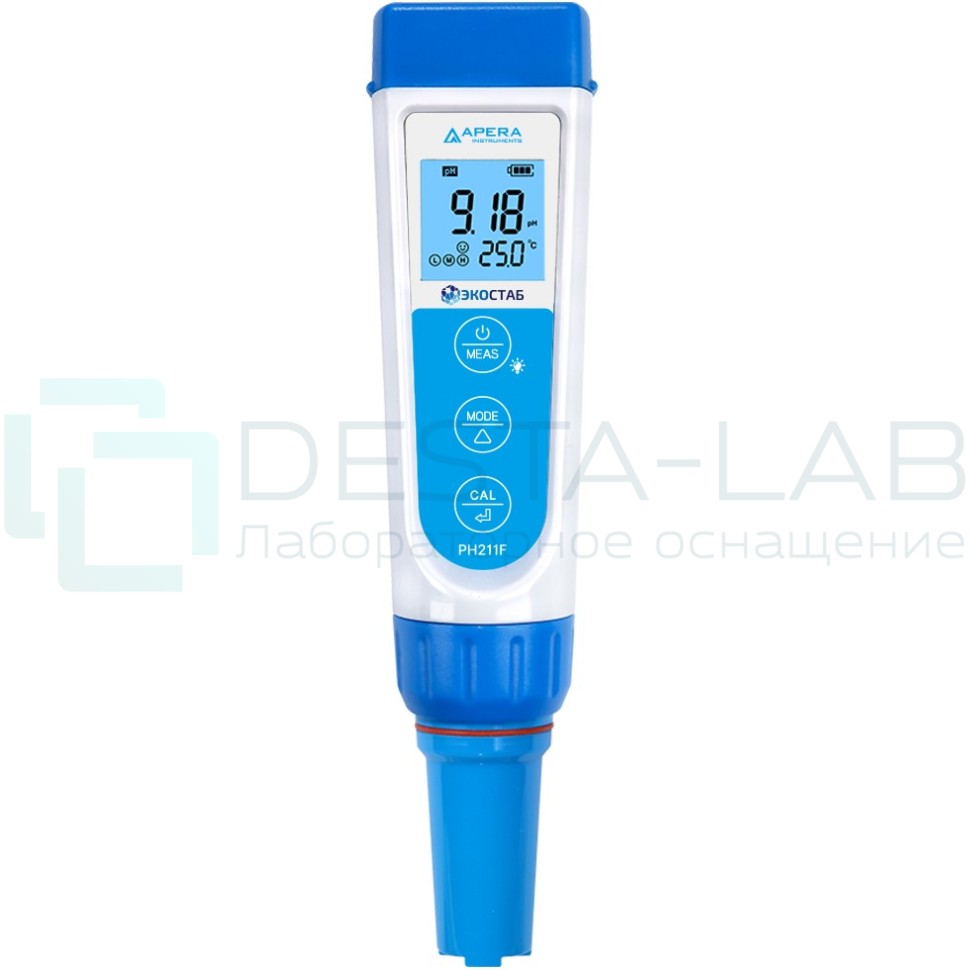 Карманный pH-метр ЭКОСТАБ PH211F