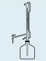 Бюретка автоматическая DURAN Group 50 мл, с бутылью и грушей, класс AS, стекло