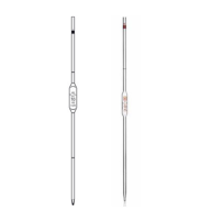 Пипетка Мора, 1 мл, с двумя метками, неполный слив, 50 шт./уп., Simax