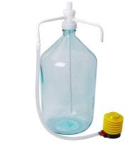 Перекачивающая система ЭКРОС-3000 (ПЭ-3000) для агрессивных жидкостей с ножным насосом