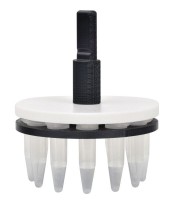 Штатив для зонда Cup Horn 431C2 на 12 ПЦР-пробирок 600 мкл черный для Q500/700/800R, Qsonica