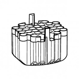 Адаптер 37×5,5-12 мл FACS, макс. 4120g, для бакет-ротора S-4xUniversal-Large, 2 шт/уп, Eppendorf