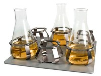 Платформа P-6/1000 перфорированная с зажимами для колб 6х1000 мл, 360x400 мм, Biosan