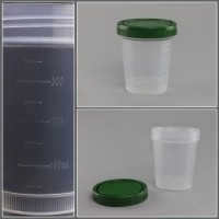 Контейнер д/взятия проб, транспортировки и хранения биологич. материала (д/гистологии), 500 мл. с завинч. крыш., с дел., н/стер., п/п, Гритмед