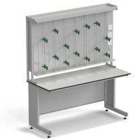 Стол титровальный ЭКРОС 1500х600х750/1735 мм, раб. поверхность - LABGRADE