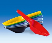 Совок мерный VITLAB, 100 мл, черный, PP