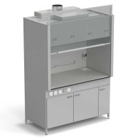 Шкаф вытяжной с подводом воды 1500х900х2145 мм, раб. поверхность - LABGRADE