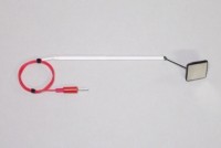 Электрод для чашки Петри, квадратный, платиновый, d 20×20 мм, верхний, Nepa Gene