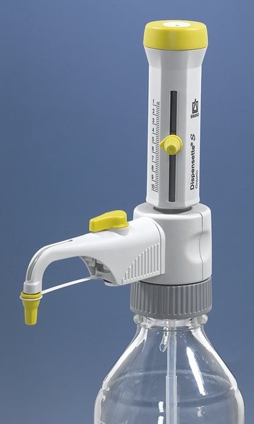 Дозатор Brand Dispensette S Organic, Analog, 5-50 мл, с клапаном