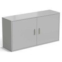Шкаф настенный с полкой 1200х340х620, серый