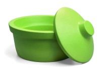 Емкость для льда и жидкого азота 2,5 л, лайма цвет, круглая с крышкой, Round, Corning (BioCision)