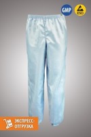 Брюки для чистых помещений, штанины на резинке, ЛТО