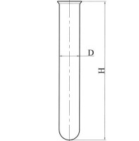 Пробирка химическая П-1-8х40 мм