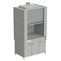 Шкаф вытяжной с коконом из стеклопластика без воды с электрикой 1200х820х2240, раб. поверхность - LABGRADE