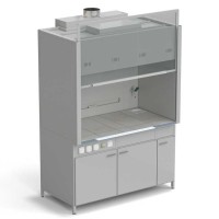 Шкаф вытяжной с подводом воды 1500х900х2145 мм, раб. поверхность - КЕРАМИКА