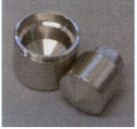 Контейнер для CryoPress, тип L, объем 5 мл, d внут. 30мм, глуб. 20мм, н/ж ст., крыш., 3шт., Microtec