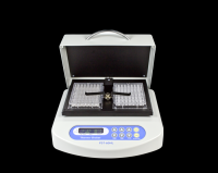 Шейкер-термостат для планшетов, амплитуда 2 мм, 250-1200 об/мин, 2 места, +25...+60°C, PST-60HL, Biosan