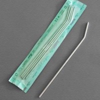 Петля ректальная изогнутая алюминиевый сплав , уп. 5 шт, BR-003, Бактер