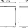 Сухожаровой шкаф 62 л, до +250 °С, естественная вентиляция, RE 53, Binder