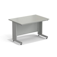 Стол письменный ЭКРОС 1200х800х750 мм, раб. поверхность - ЛАМИНАТ СЕРЫЙ