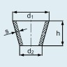 Прокладка Guko DURAN Group 22x12x18 мм, коническая